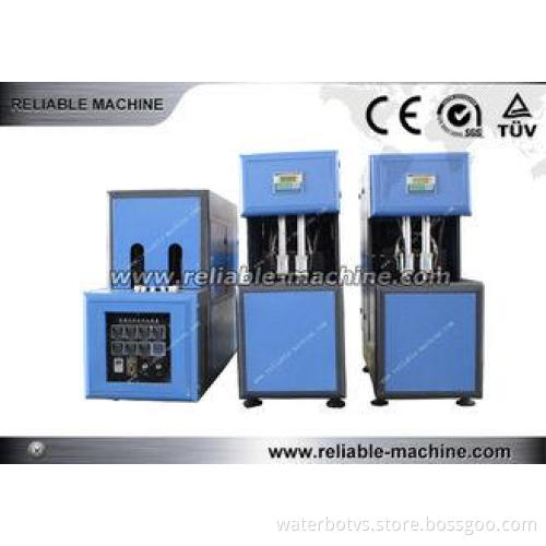 Semi Auto Blow Moulding Equipment Plastic Bottle Making Mac